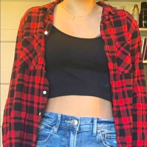 L Charlotte Russe flannel